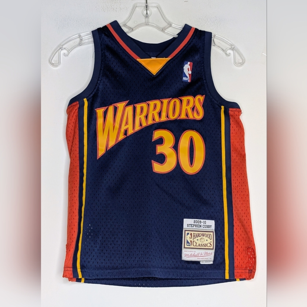 Stephen Curry Golden State Warriors 2009-10 Navy Player Jersey